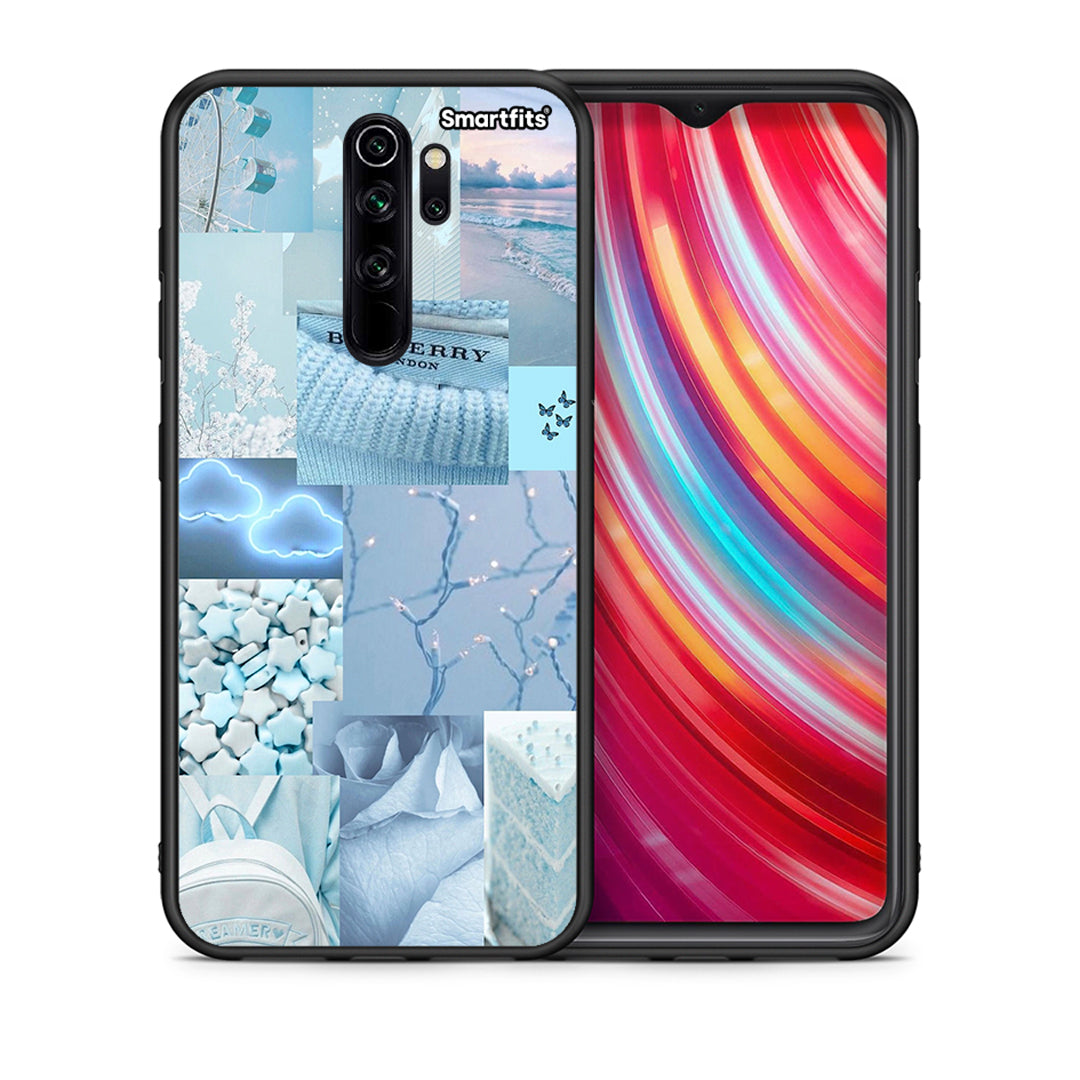 Θήκη Xiaomi Redmi Note 8 Pro Ciel Aesthetic Collage από τη Smartfits με σχέδιο στο πίσω μέρος και μαύρο περίβλημα | Xiaomi Redmi Note 8 Pro Ciel Aesthetic Collage case with colorful back and black bezels