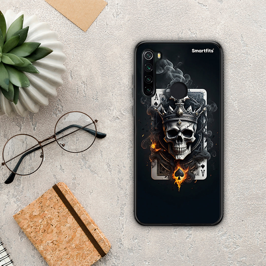 Skull King Ace - Xiaomi Redmi Note 8 θήκη