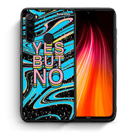 Thumbnail for Θήκη Xiaomi Redmi Note 8 Yes But No από τη Smartfits με σχέδιο στο πίσω μέρος και μαύρο περίβλημα | Xiaomi Redmi Note 8 Yes But No case with colorful back and black bezels