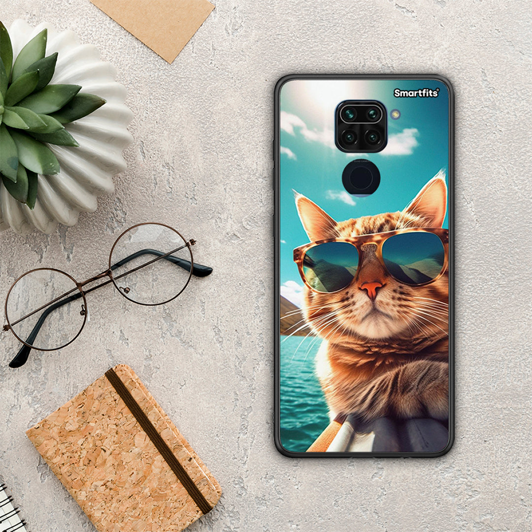 Summer Cat - Xiaomi Redmi Note 9 case