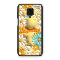 Thumbnail for Xiaomi Redmi Note 9S / 9 Pro Bubble Daisies θήκη από τη Smartfits με σχέδιο στο πίσω μέρος και μαύρο περίβλημα | Smartphone case with colorful back and black bezels by Smartfits