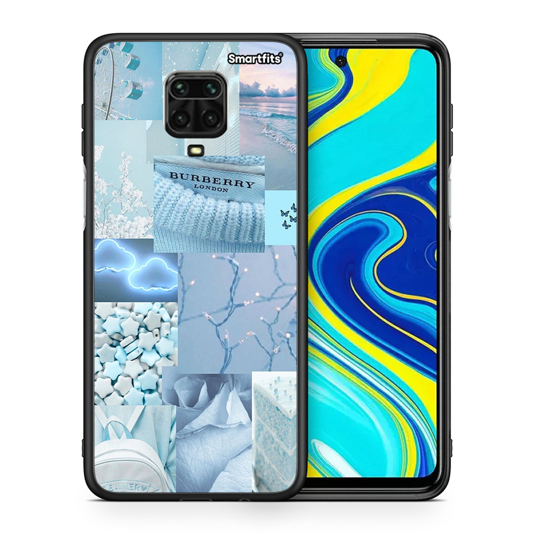 Θήκη Xiaomi Redmi Note 9S / 9 Pro Ciel Aesthetic Collage από τη Smartfits με σχέδιο στο πίσω μέρος και μαύρο περίβλημα | Xiaomi Redmi Note 9S / 9 Pro Ciel Aesthetic Collage case with colorful back and black bezels