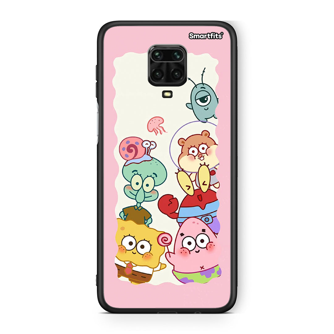 Xiaomi Redmi Note 9S / 9 Pro Cute Companion θήκη από τη Smartfits με σχέδιο στο πίσω μέρος και μαύρο περίβλημα | Smartphone case with colorful back and black bezels by Smartfits