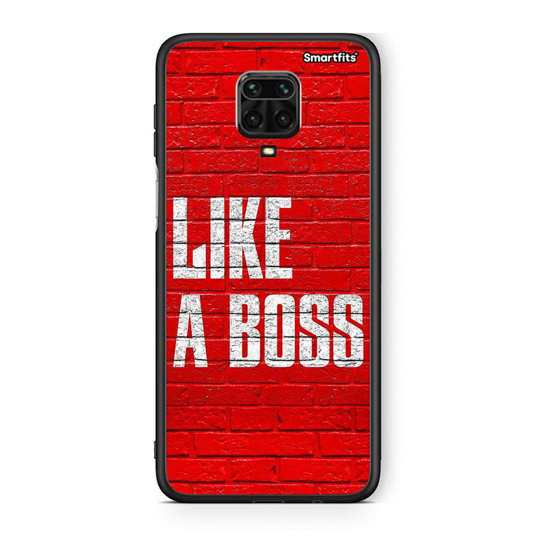 Xiaomi Redmi Note 9S / 9 Pro Like A Boss θήκη από τη Smartfits με σχέδιο στο πίσω μέρος και μαύρο περίβλημα | Smartphone case with colorful back and black bezels by Smartfits