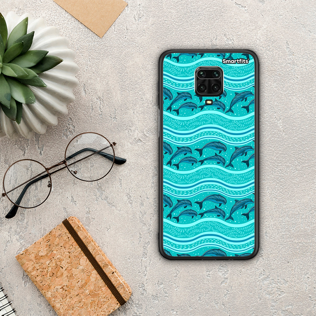 Swimming Dolphins - Xiaomi Redmi Note 9s / 9 Pro / 9 Pro max case