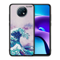 Thumbnail for Θήκη Xiaomi Redmi Note 9T Blue Waves από τη Smartfits με σχέδιο στο πίσω μέρος και μαύρο περίβλημα | Xiaomi Redmi Note 9T Blue Waves case with colorful back and black bezels