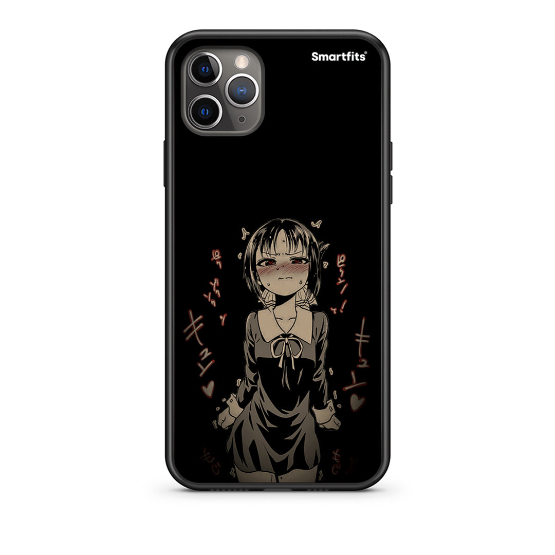 iPhone 11 Pro Anime Girl Θήκη από τη Smartfits με σχέδιο στο πίσω μέρος και μαύρο περίβλημα | Smartphone case with colorful back and black bezels by Smartfits