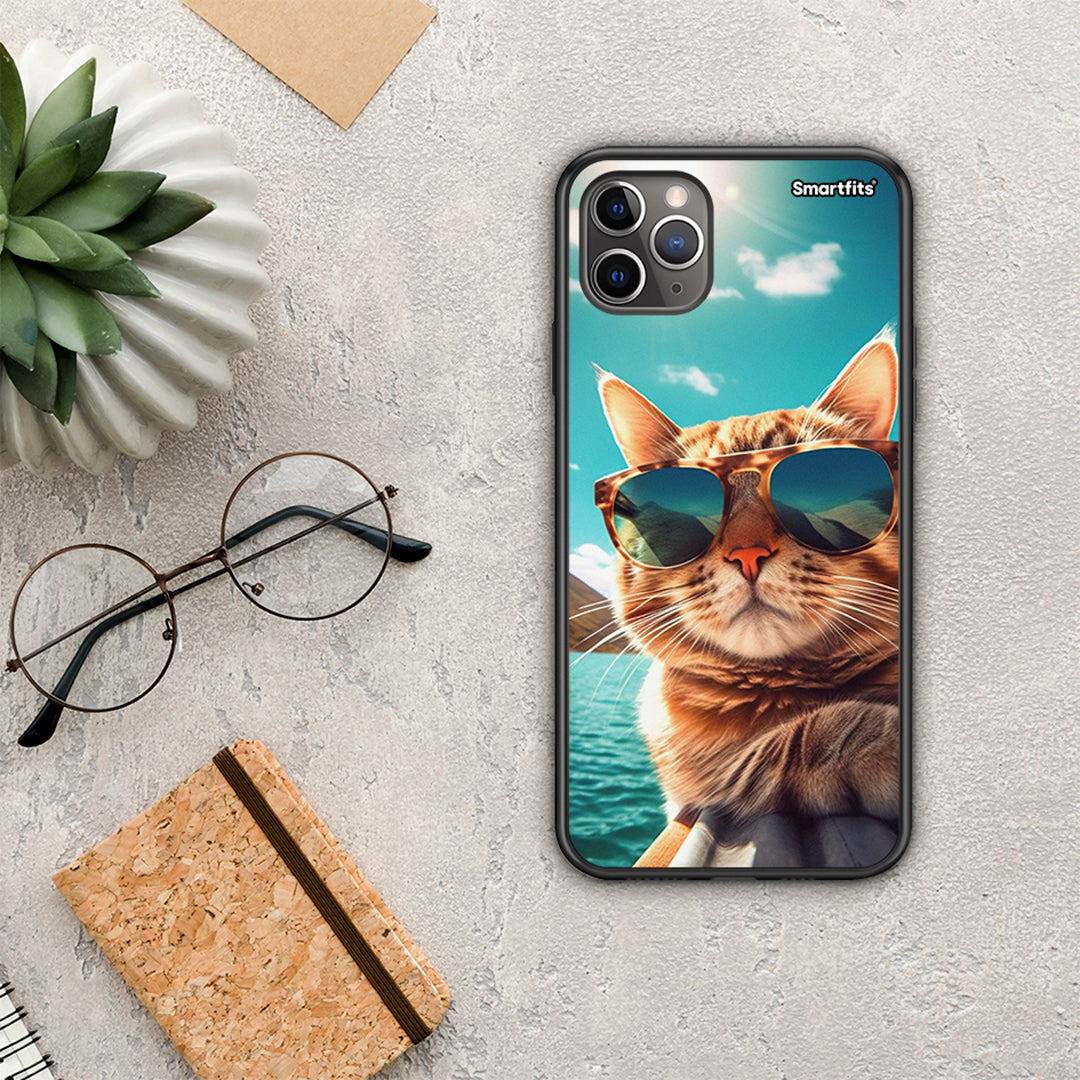 Summer Cat - iPhone 11 Pro case