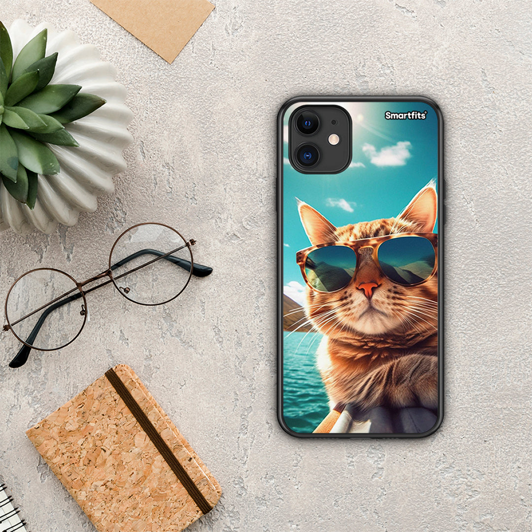 Summer Cat - iPhone 11 case