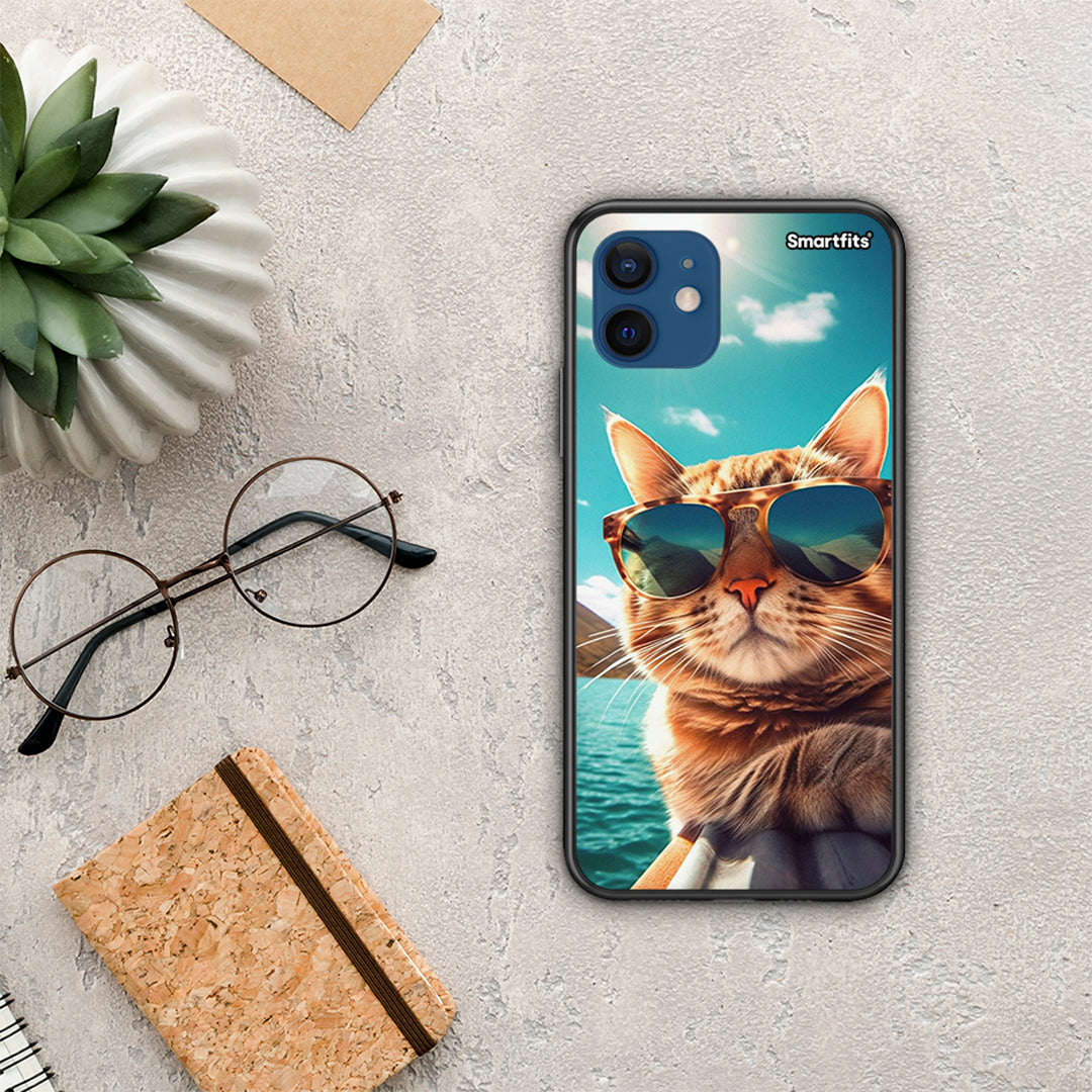 Summer Cat - iPhone 12 Pro case