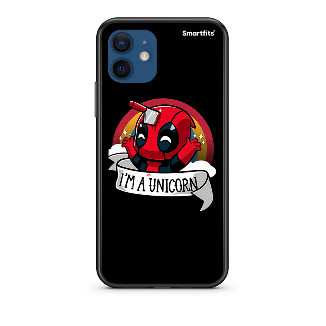 Unicorn Deadpool - iPhone 12 Pro θήκη