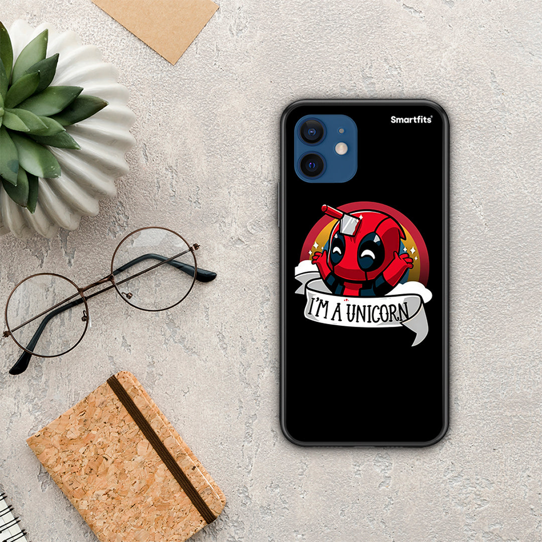 Unicorn Deadpool - iPhone 12 Pro θήκη