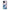 iPhone 13 Blue Waves θήκη από τη Smartfits με σχέδιο στο πίσω μέρος και μαύρο περίβλημα | Smartphone case with colorful back and black bezels by Smartfits