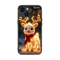 Thumbnail for iPhone 13 Mini Christmas Cutie θήκη από τη Smartfits με σχέδιο στο πίσω μέρος και μαύρο περίβλημα | Smartphone case with colorful back and black bezels by Smartfits