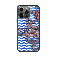 Thumbnail for iPhone 13 Pro Chevron Devilfish θήκη από τη Smartfits με σχέδιο στο πίσω μέρος και μαύρο περίβλημα | Smartphone case with colorful back and black bezels by Smartfits