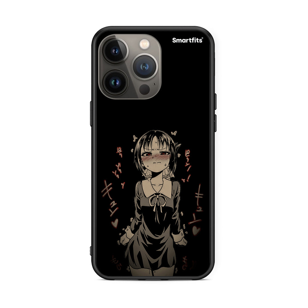 iPhone 13 Pro Max Anime Girl θήκη από τη Smartfits με σχέδιο στο πίσω μέρος και μαύρο περίβλημα | Smartphone case with colorful back and black bezels by Smartfits