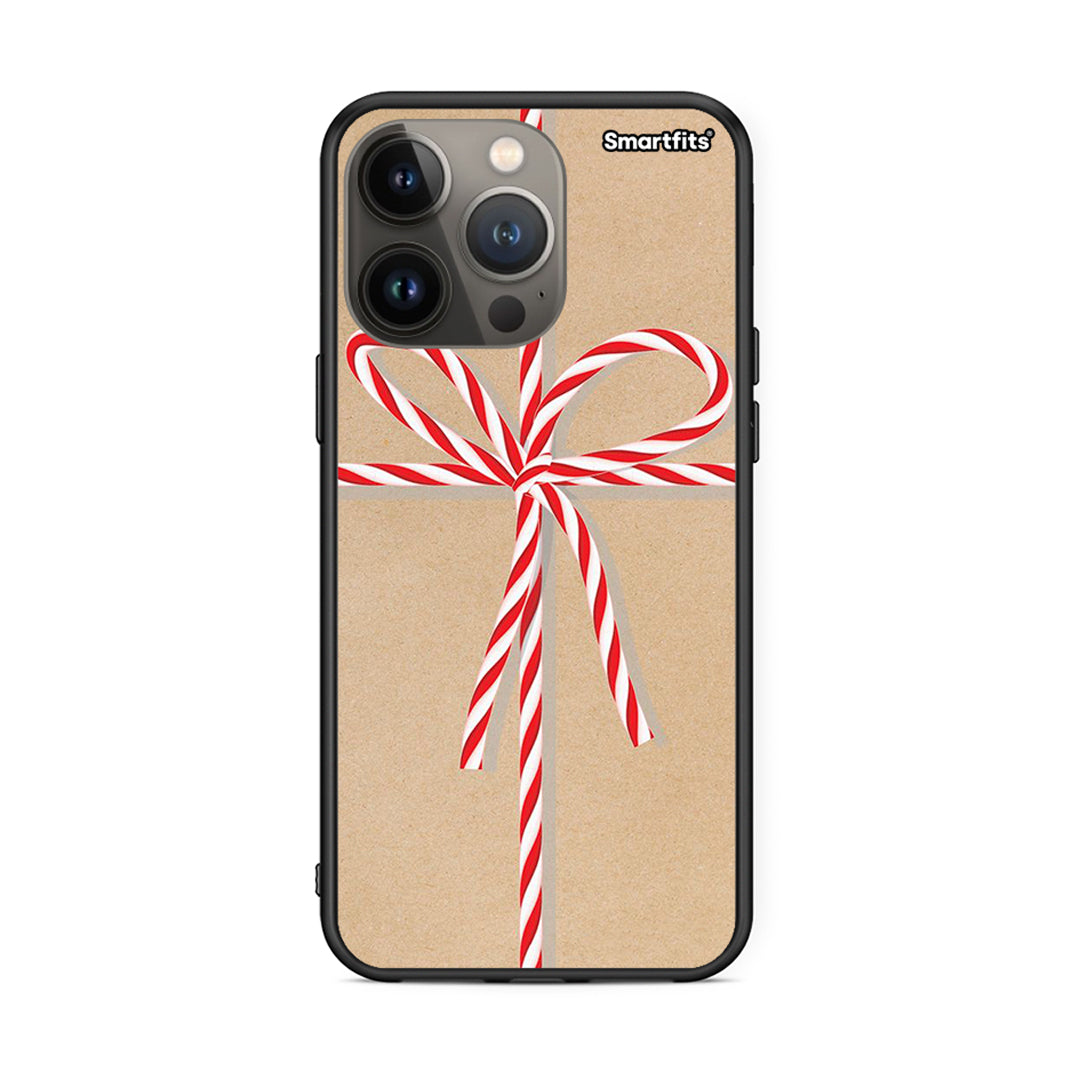 iPhone 13 Pro Max Christmas Gift θήκη από τη Smartfits με σχέδιο στο πίσω μέρος και μαύρο περίβλημα | Smartphone case with colorful back and black bezels by Smartfits