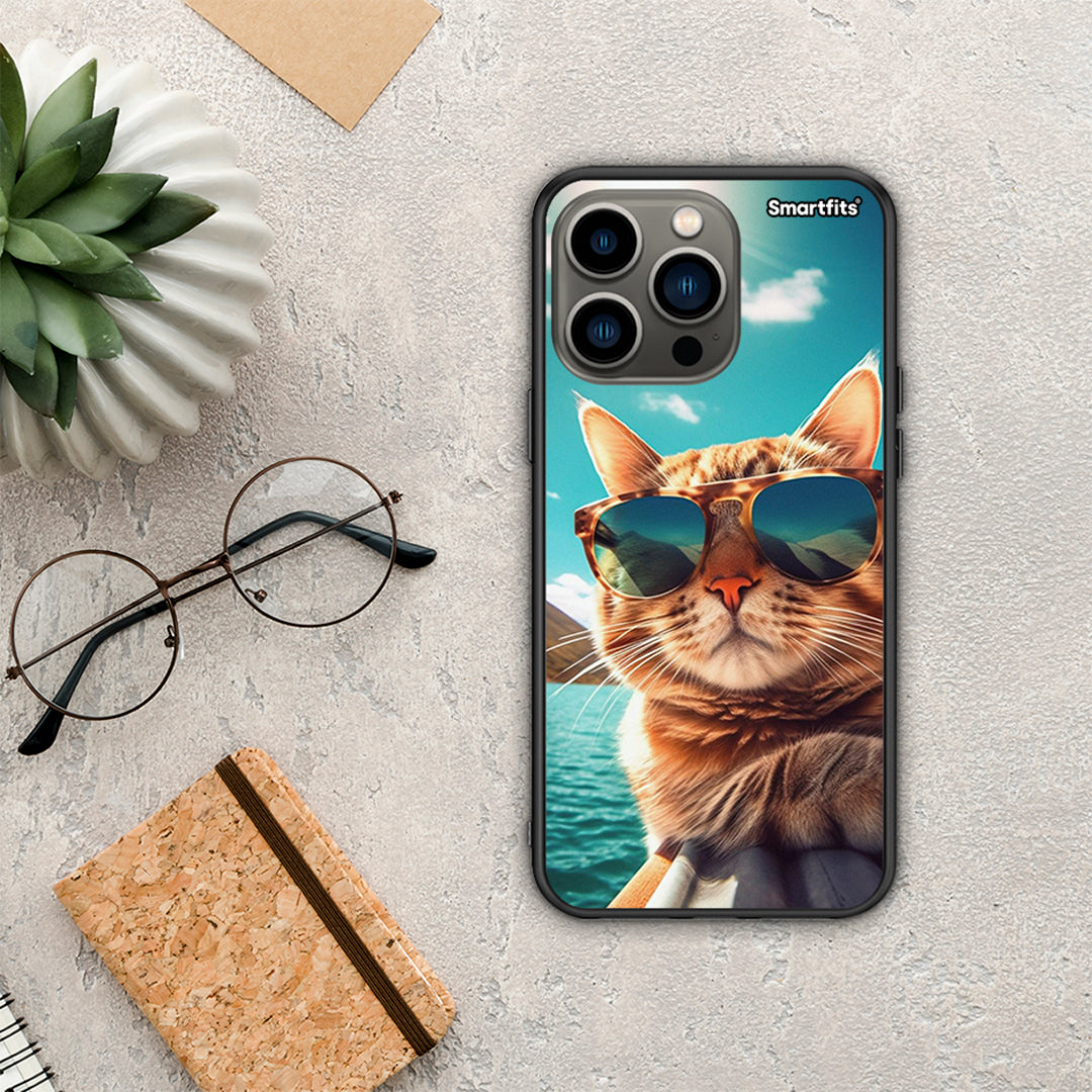 Summer Cat - iPhone 13 Pro case