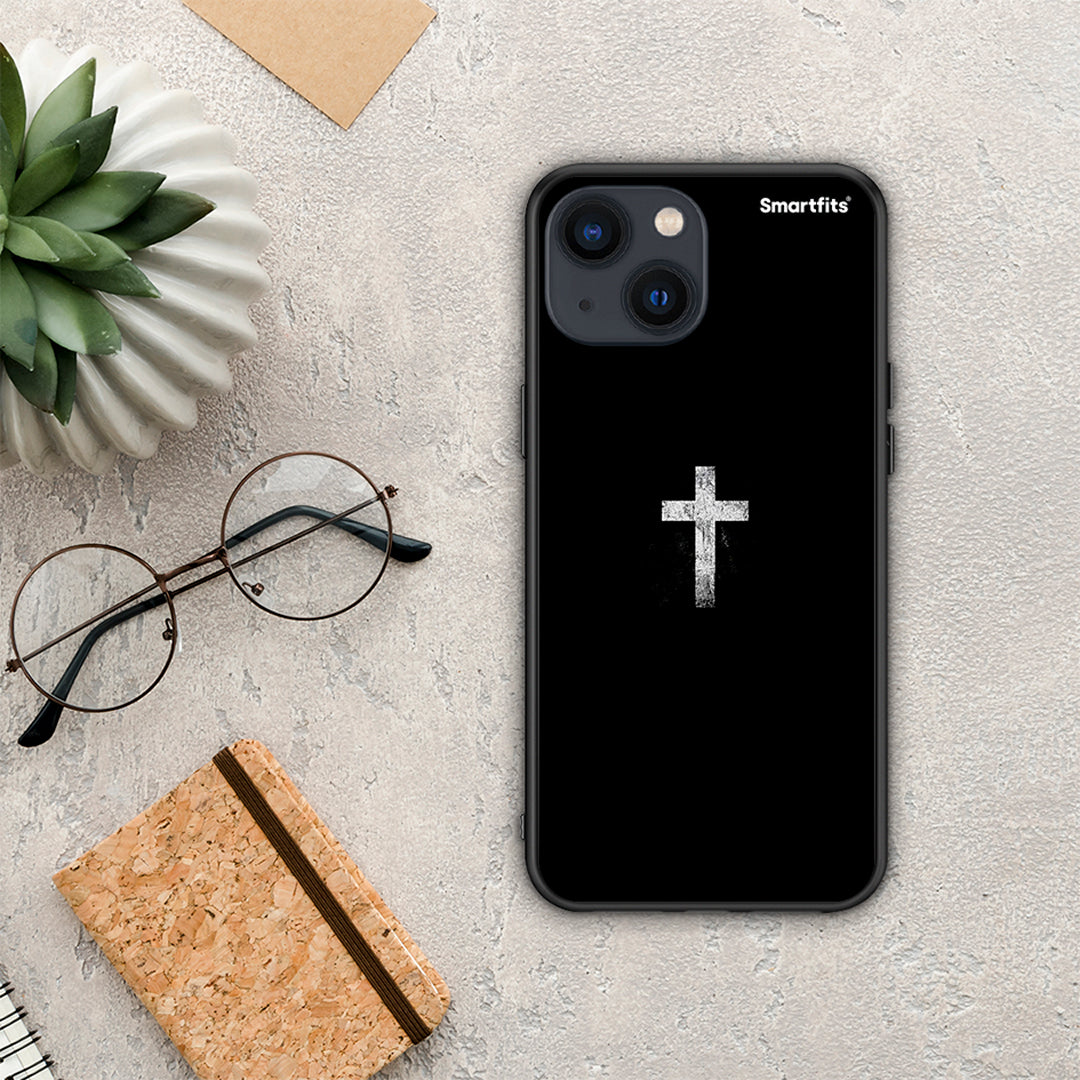 White Cross - iPhone 13 Mini θήκη