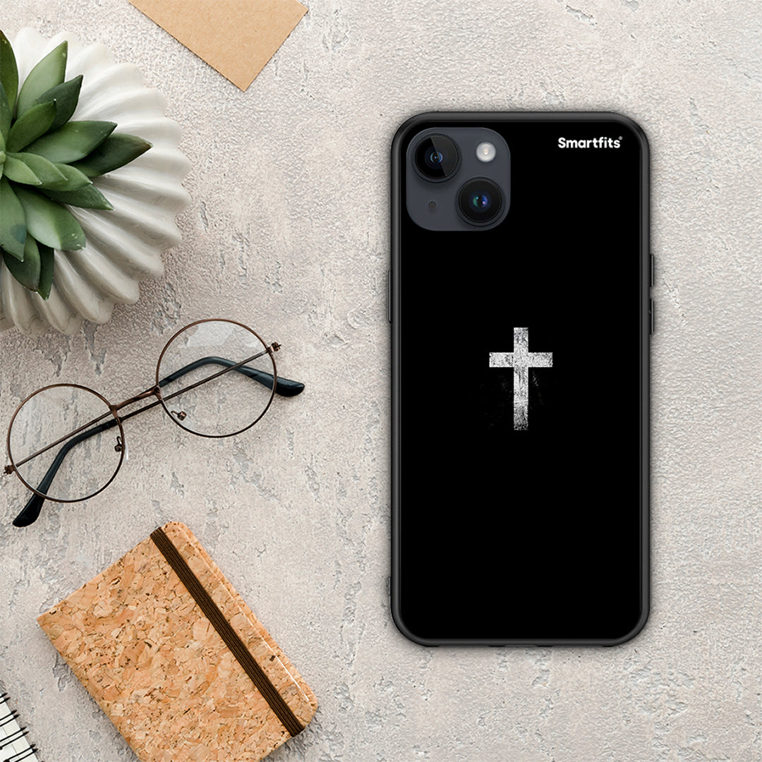 White Cross - iPhone 14 Plus θήκη