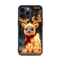 Thumbnail for iPhone 15 Pro Christmas Cutie θήκη από τη Smartfits με σχέδιο στο πίσω μέρος και μαύρο περίβλημα | Smartphone case with colorful back and black bezels by Smartfits