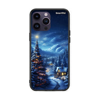 Thumbnail for iPhone 14 Pro Christmas Scenery θήκη από τη Smartfits με σχέδιο στο πίσω μέρος και μαύρο περίβλημα | Smartphone case with colorful back and black bezels by Smartfits