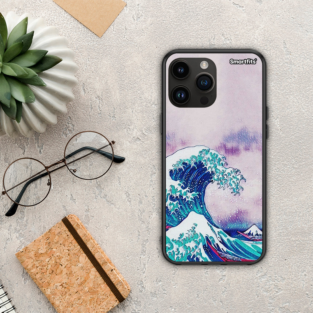 Blue Waves - iPhone 15 Pro max case