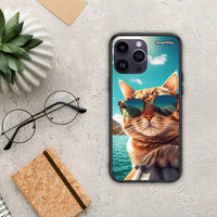 Thumbnail for Summer Cat - iPhone 15 Pro case