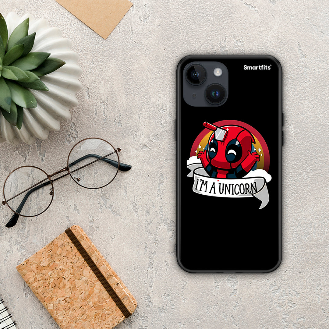 Unicorn Deadpool - iPhone 14 θήκη