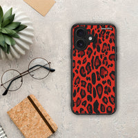 Thumbnail for Animal Red Leopard - iPhone 16 θήκη