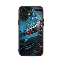 Thumbnail for iPhone 16 Bmw E60 Θήκη από τη Smartfits με σχέδιο στο πίσω μέρος και μαύρο περίβλημα | Smartphone case with colorful back and black bezels by Smartfits