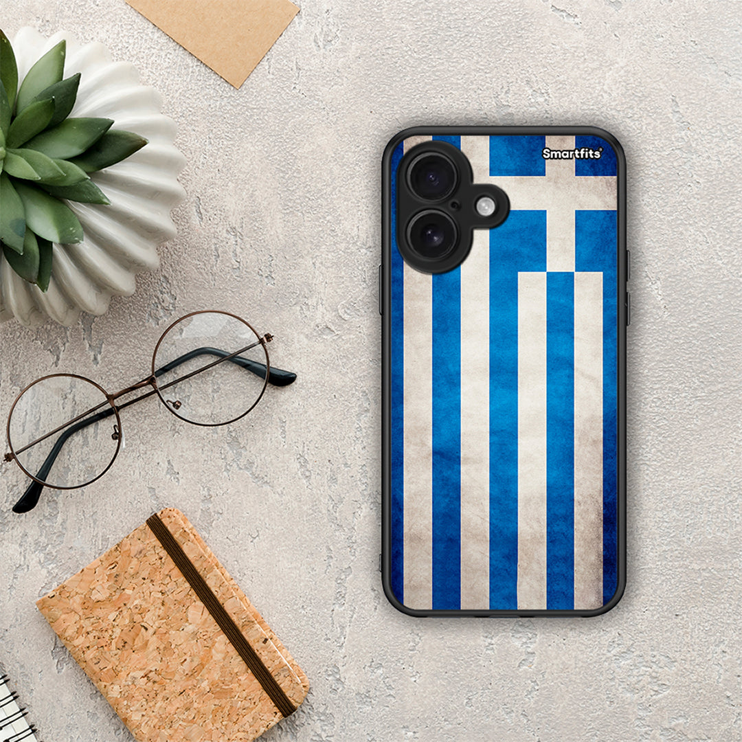 Flag Greek - iPhone 16 θήκη