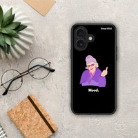 Thumbnail for Grandma Mood Black - iPhone 16 θήκη