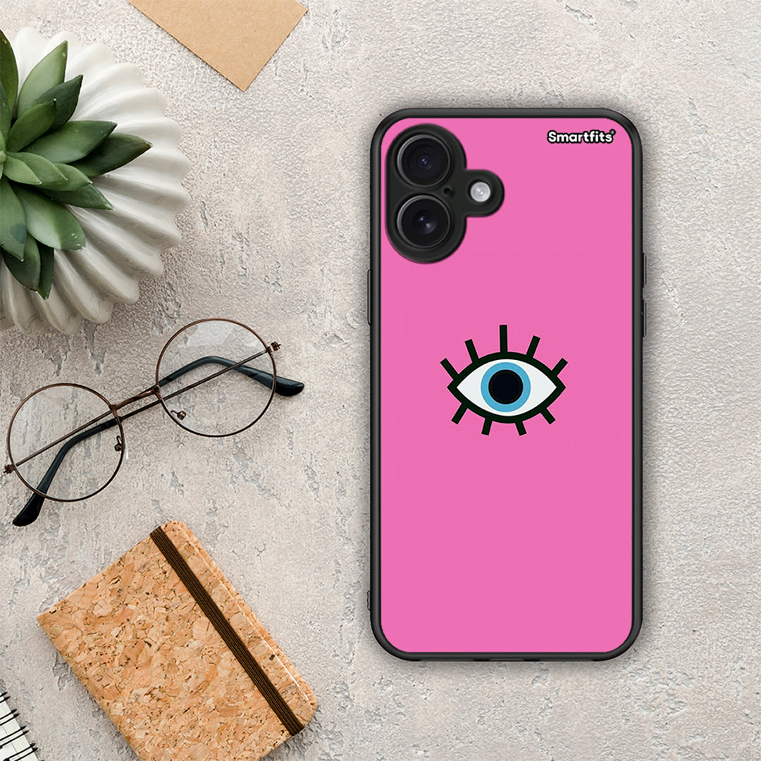 Blue Eye Pink - iPhone 16 Plus θήκη