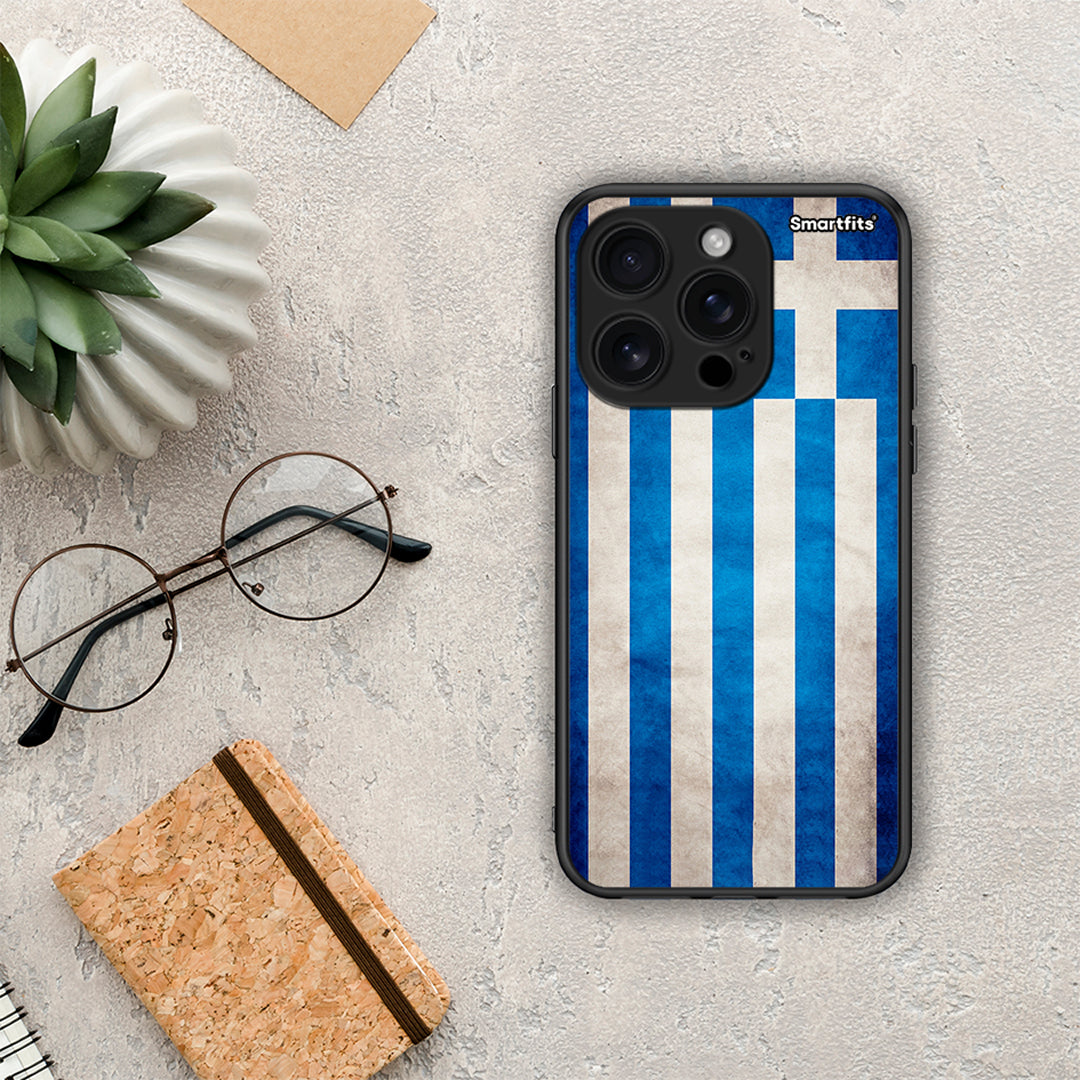 Flag Greek - iPhone 16 Pro θήκη