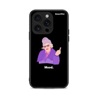 Thumbnail for iPhone 16 Pro Grandma Mood Black θήκη από τη Smartfits με σχέδιο στο πίσω μέρος και μαύρο περίβλημα | Smartphone case with colorful back and black bezels by Smartfits