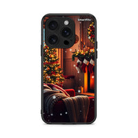 Thumbnail for iPhone 16 Pro Home For Christmas θήκη από τη Smartfits με σχέδιο στο πίσω μέρος και μαύρο περίβλημα | Smartphone case with colorful back and black bezels by Smartfits