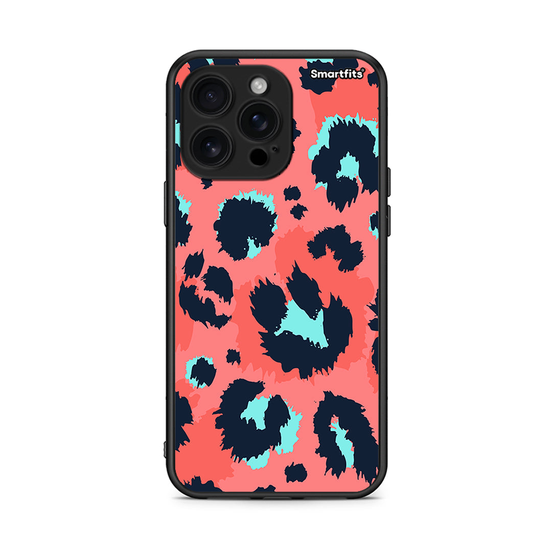 22 - iPhone 16 Pro Max Pink Leopard Animal case, cover, bumper