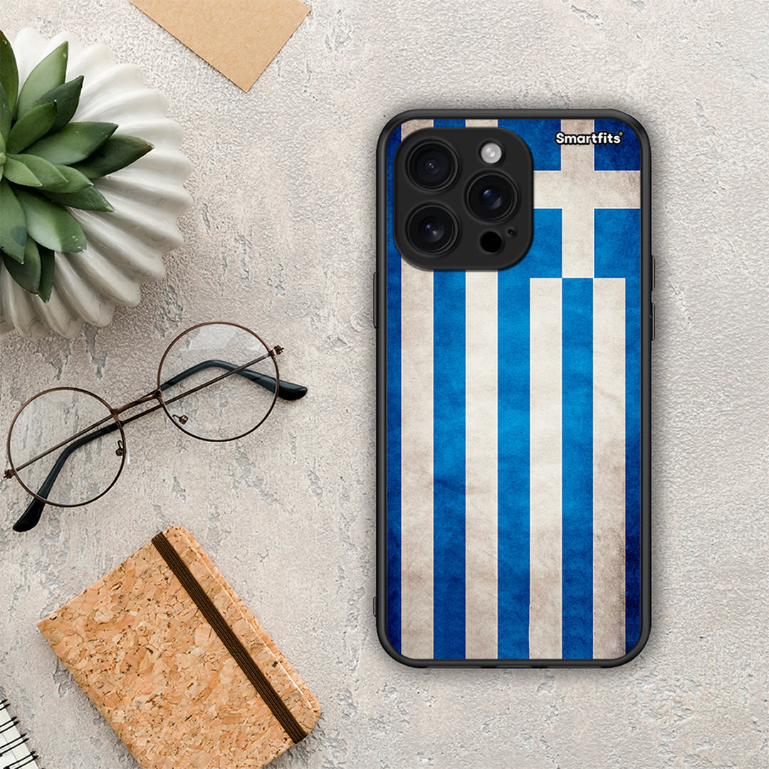 Flag Greek - iPhone 16 Pro Max θήκη