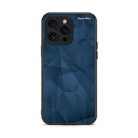 Thumbnail for 39 - iPhone 16 Pro Max Blue Abstract Geometric case, cover, bumper