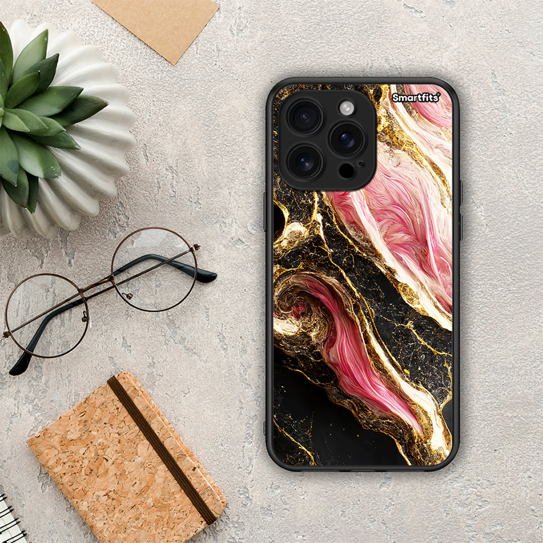 Glamorous Pink Marble - iPhone 16 Pro Max θήκη