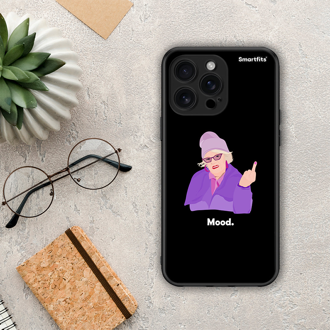 Grandma Mood Black - iPhone 16 Pro Max θήκη