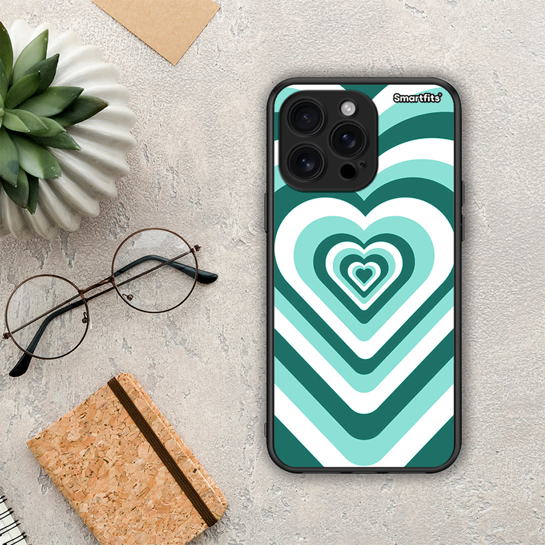 Green Hearts - iPhone 16 Pro Max θήκη