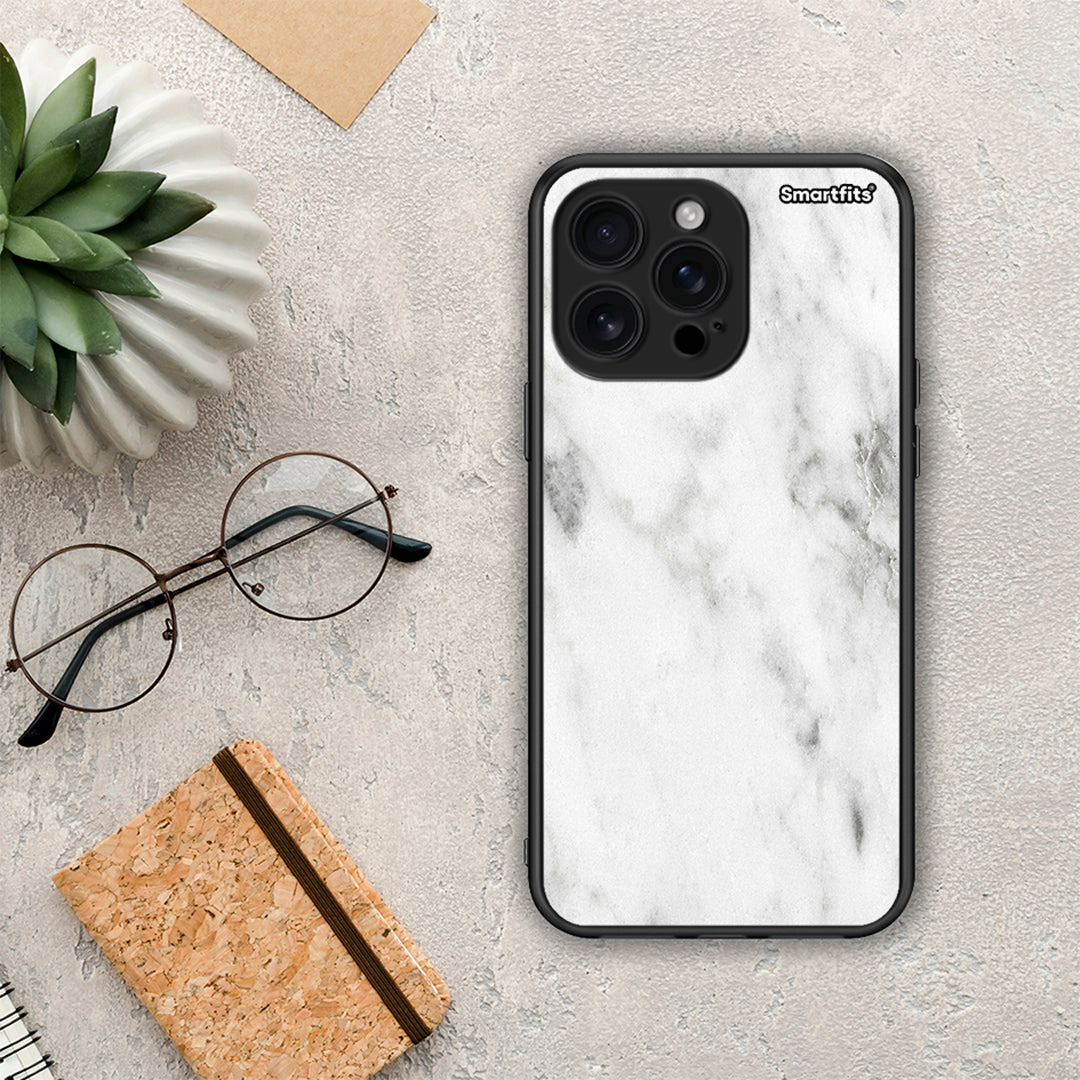 Marble White - iPhone 16 Pro Max θήκη