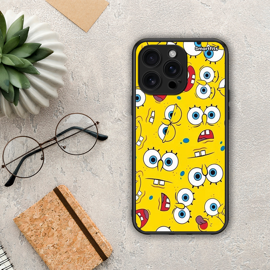 PopArt Sponge - iPhone 16 Pro Max θήκη