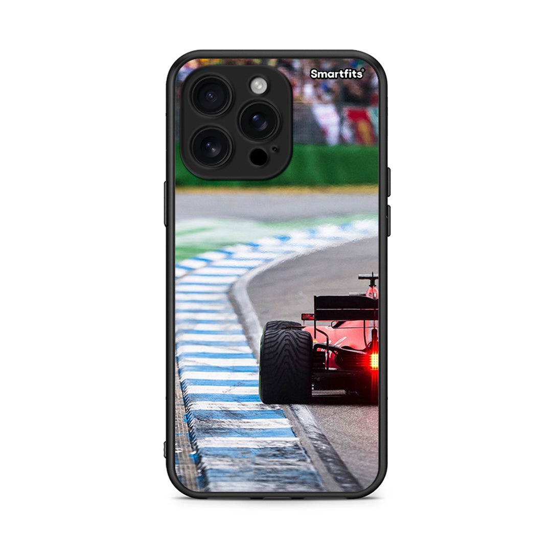 iPhone 16 Pro Max Racing Vibes θήκη από τη Smartfits με σχέδιο στο πίσω μέρος και μαύρο περίβλημα | Smartphone case with colorful back and black bezels by Smartfits