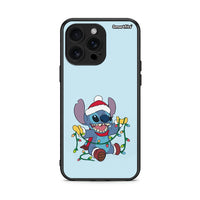 Thumbnail for iPhone 16 Pro Max Santa Stich θήκη από τη Smartfits με σχέδιο στο πίσω μέρος και μαύρο περίβλημα | Smartphone case with colorful back and black bezels by Smartfits