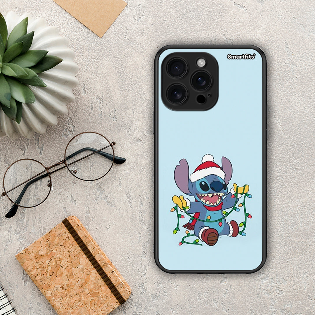 Santa Stich - iPhone 16 Pro Max θήκη