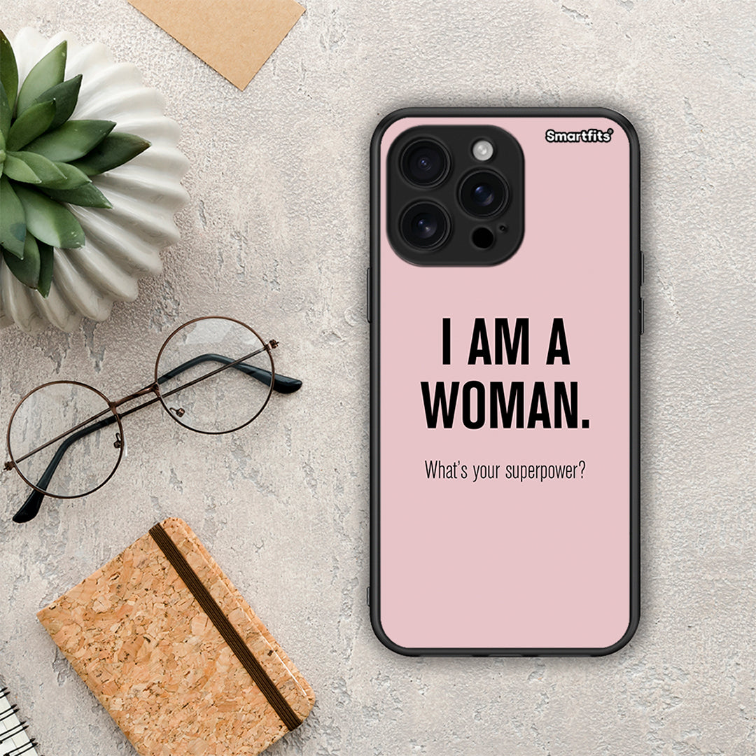 Superpower Woman - iPhone 16 Pro Max θήκη