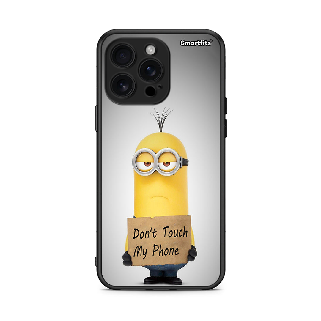 4 - iPhone 16 Pro Max Minion Text case, cover, bumper